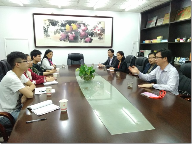 实习巡点师生座谈会 实习巡点师生座谈会